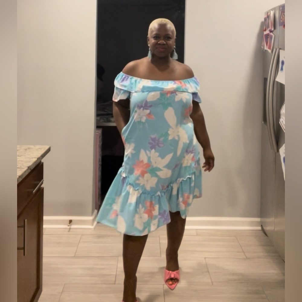 Hawaiian Off Shoulder SunDress